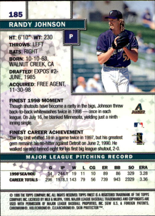 1999 Finest Baseball Part 1 - Picture 318 of 481
