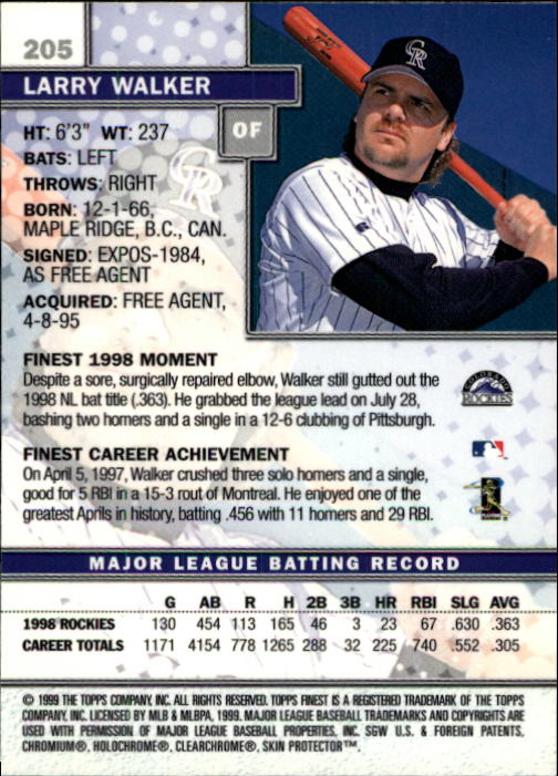 1999 Finest Baseball Part 1 - Picture 358 of 481