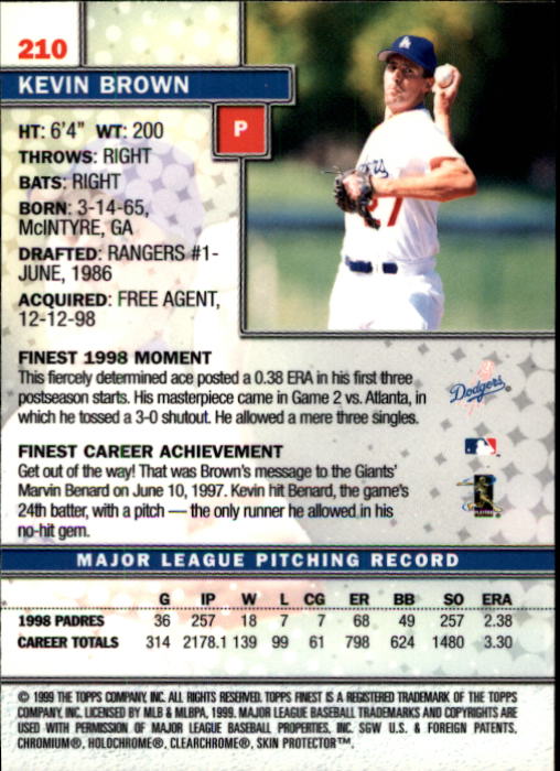 1999 Finest Baseball Part 1 - Picture 368 of 481