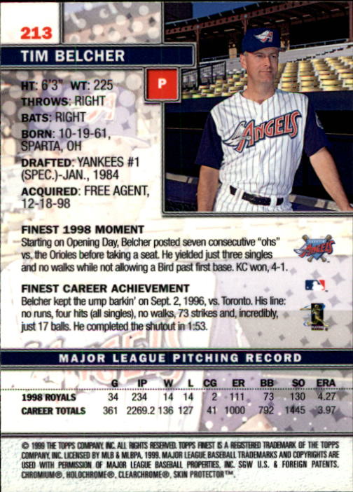 1999 Finest Baseball Part 1 - Picture 374 of 481