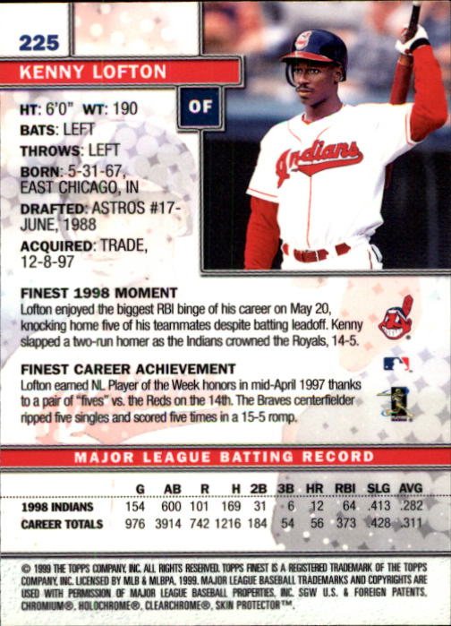1999 Finest Baseball Part 1 - Picture 398 of 481