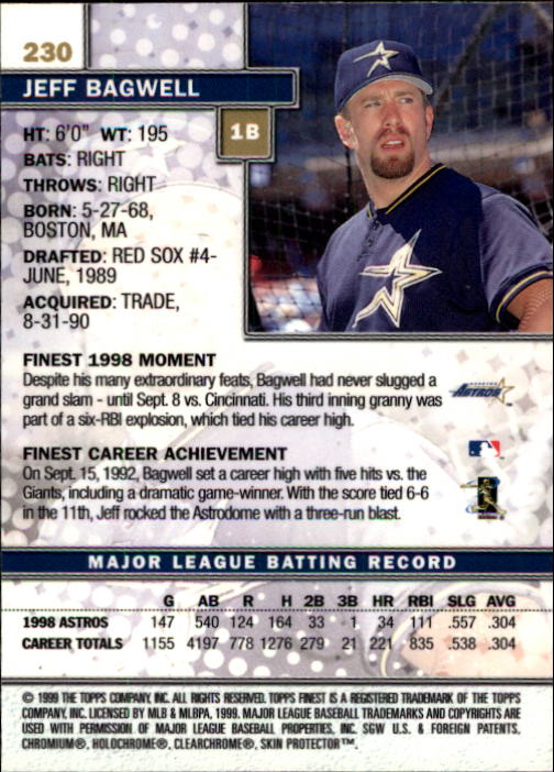 1999 Finest Baseball Part 1 - Picture 408 of 481