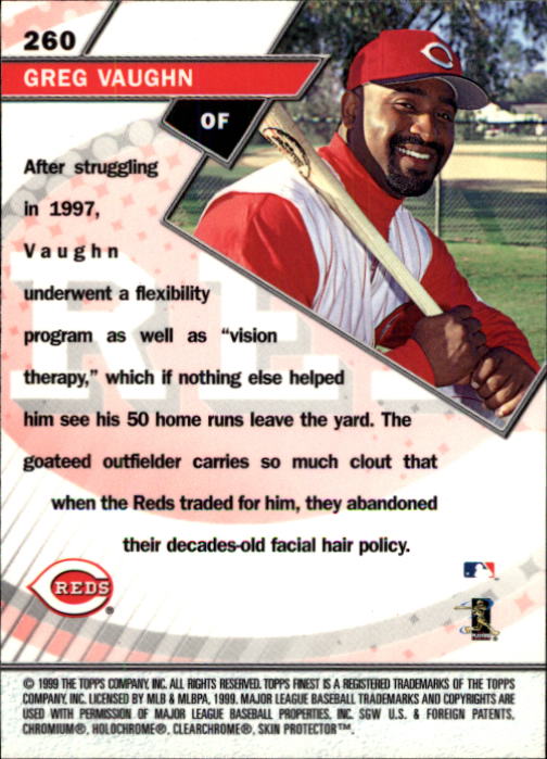 1999 Finest Baseball Part 1 - Picture 452 of 481