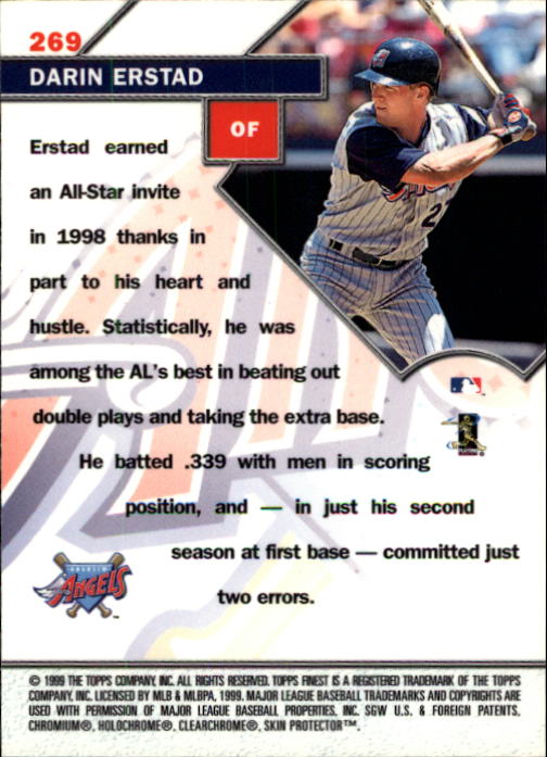 1999 Finest Baseball Part 1 - Picture 456 of 481