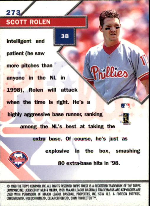 1999 Finest Baseball Part 1 - Picture 462 of 481