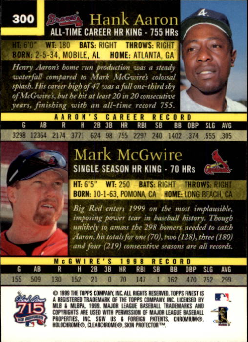 1999 Finest Baseball Part 1 - Picture 481 of 481