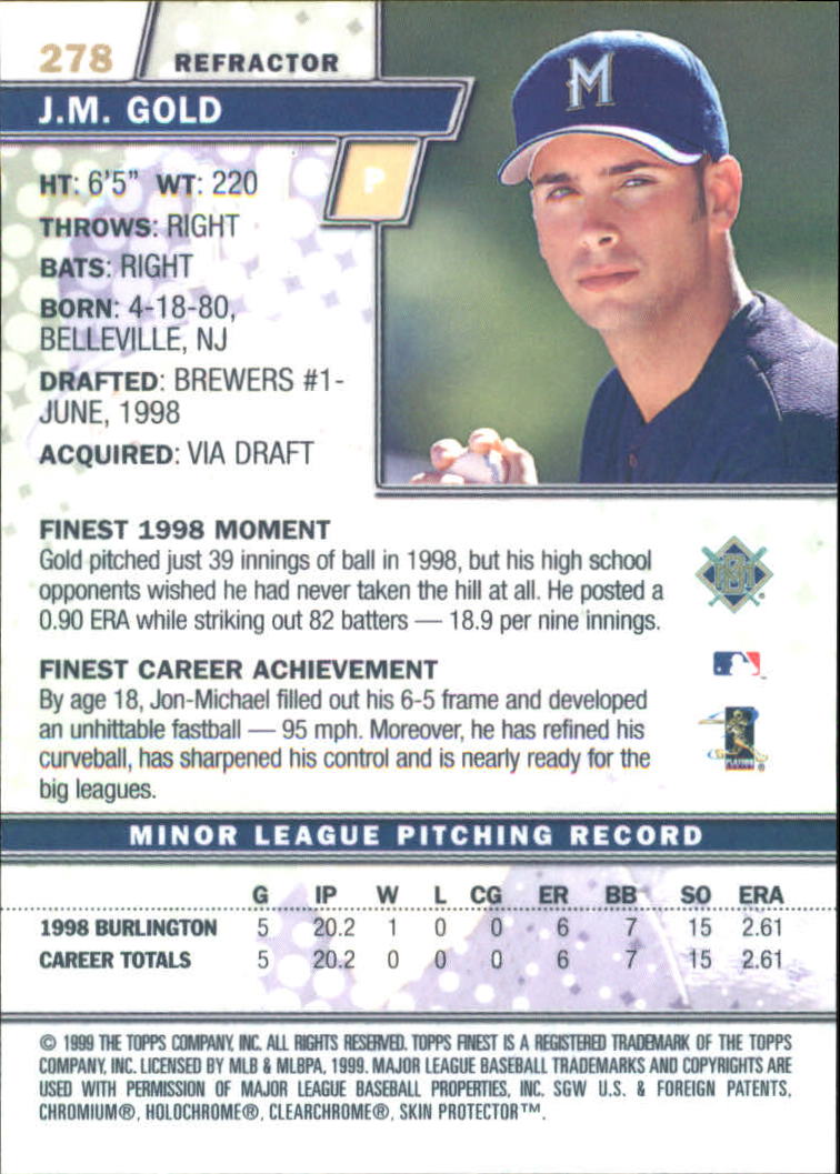 1999 Finest Baseball Part 2 - Picture 17 of 65
