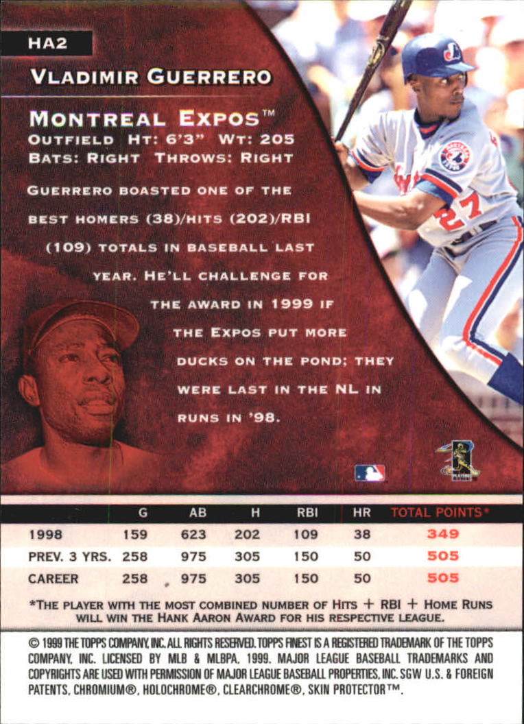 1999 Finest Baseball Part 2 - Picture 59 of 65
