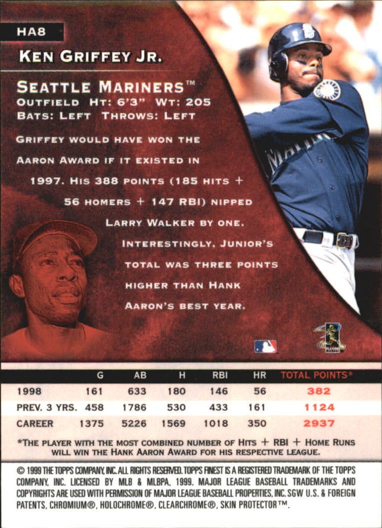 1999 Finest Baseball Part 2 - Picture 55 of 65