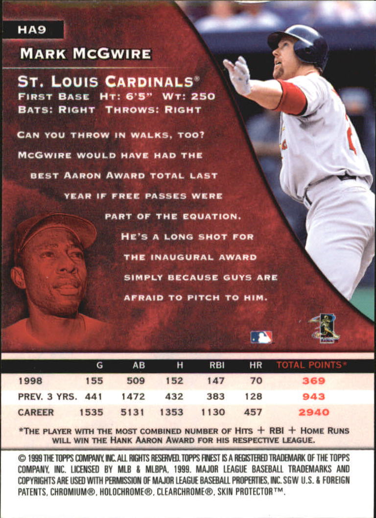 1999 Finest Baseball Part 2 - Picture 53 of 65