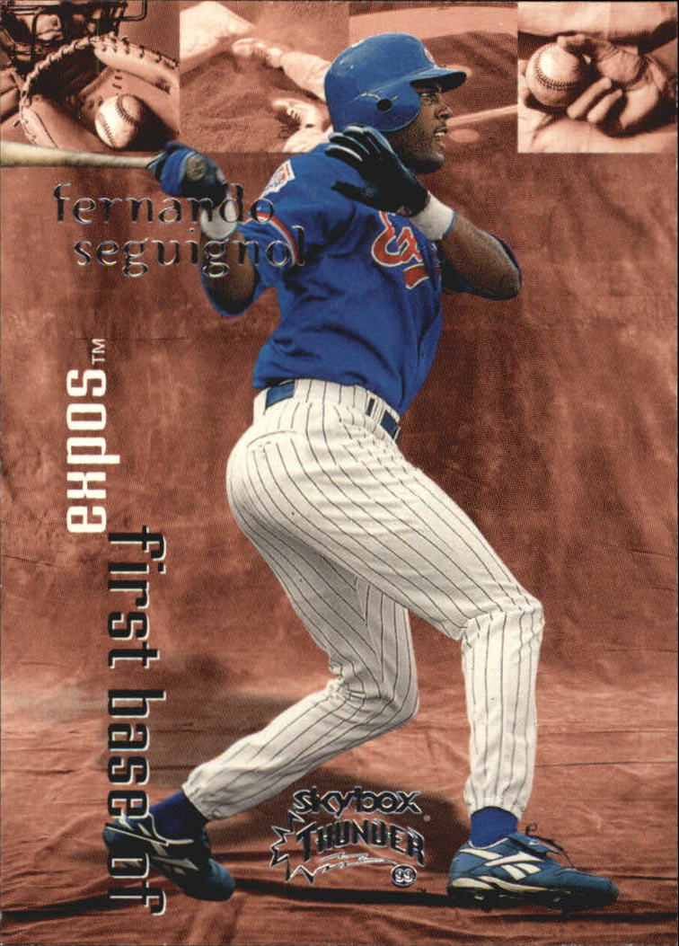 1999 Skybox Thunder Baseball "Main Set" Cards #1 to #150 - Picture 154 of 281