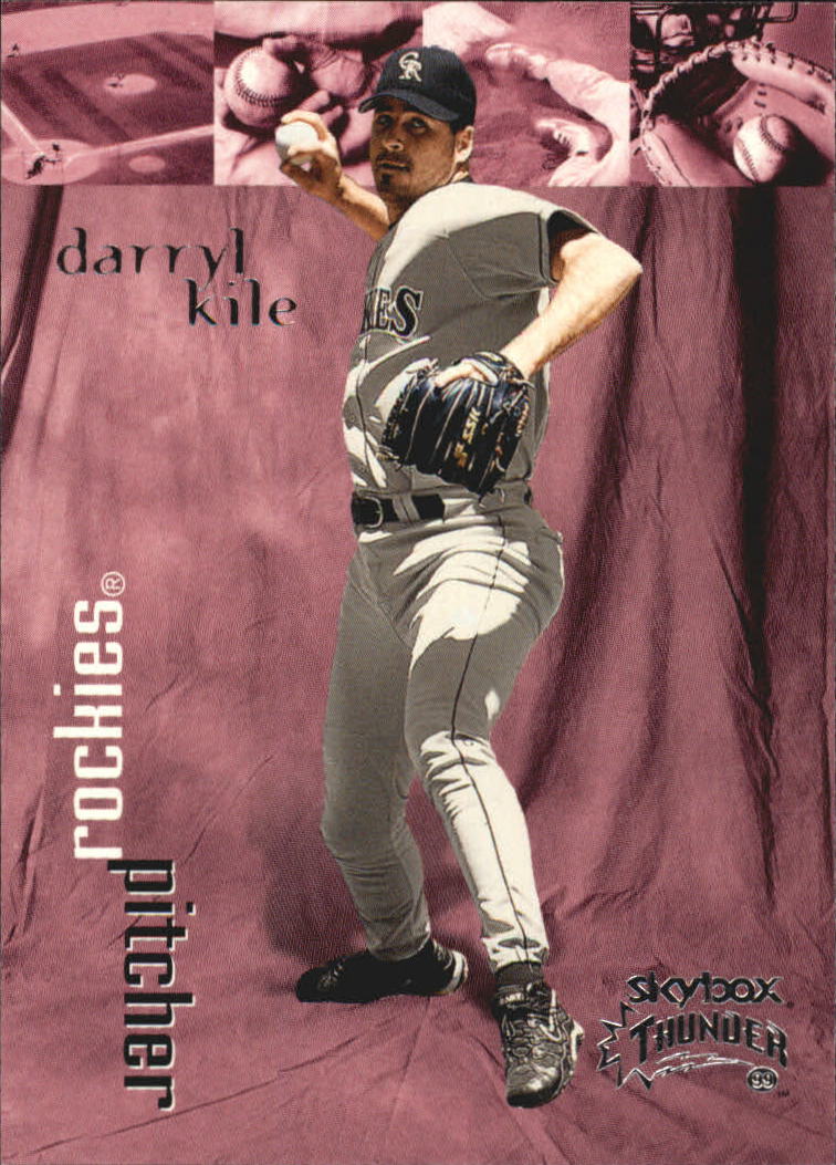 1999 Skybox Thunder Baseball "Main Set" Cards #1 to #150 - Picture 190 of 281