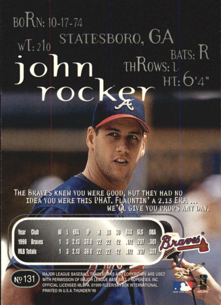 1999 Skybox Thunder Baseball "Main Set" Cards #1 to #150 - Picture 247 of 281