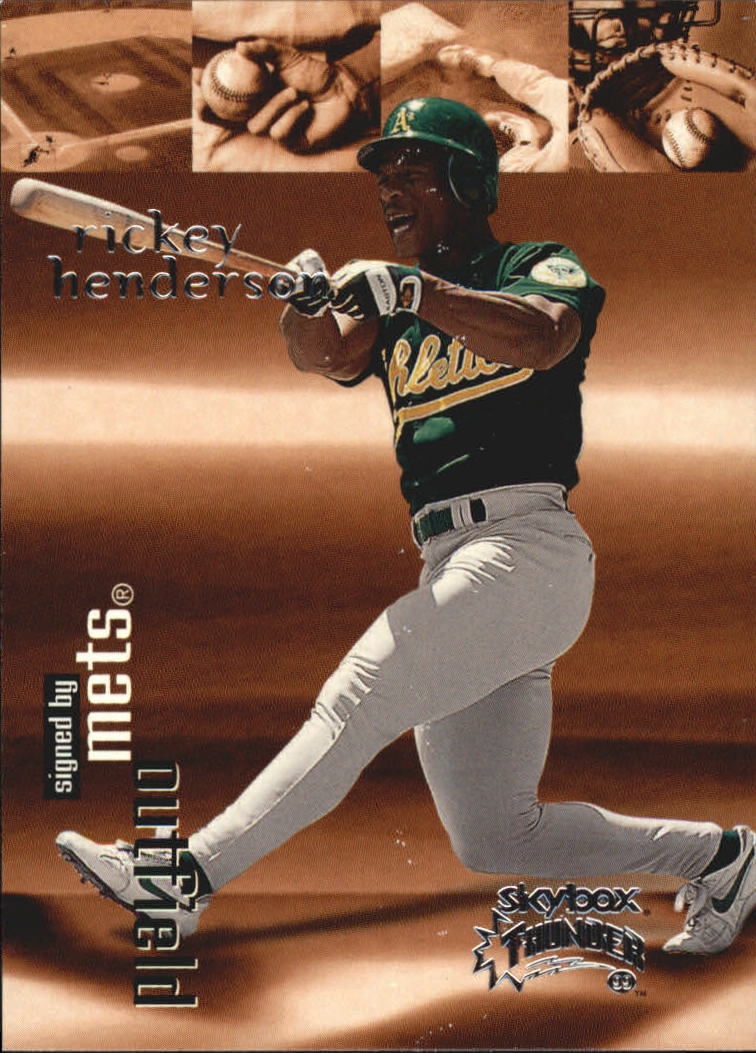 1999 Skybox Thunder Baseball "Main Set" Cards #1 to #150 - Picture 268 of 281