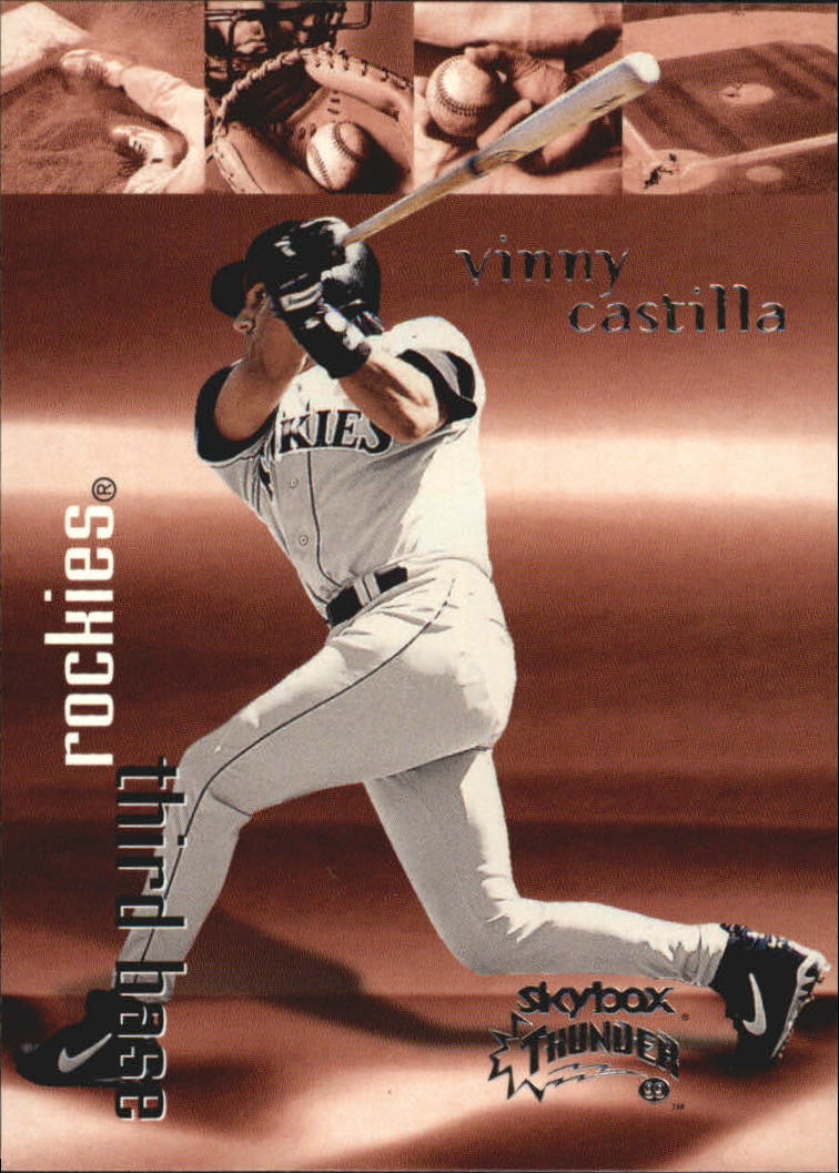 1999 Skybox Thunder Baseball "Main Set" Cards #151 to #300 - Picture 66 of 243