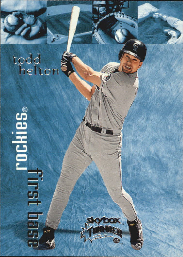 1999 Skybox Thunder Baseball "Main Set" Cards #151 to #300 - Picture 152 of 243