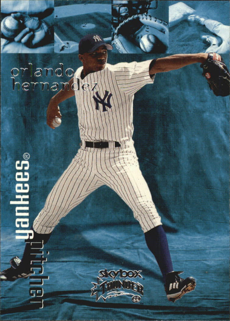 1999 Skybox Thunder Baseball "Main Set" Cards #151 to #300 - Picture 222 of 243