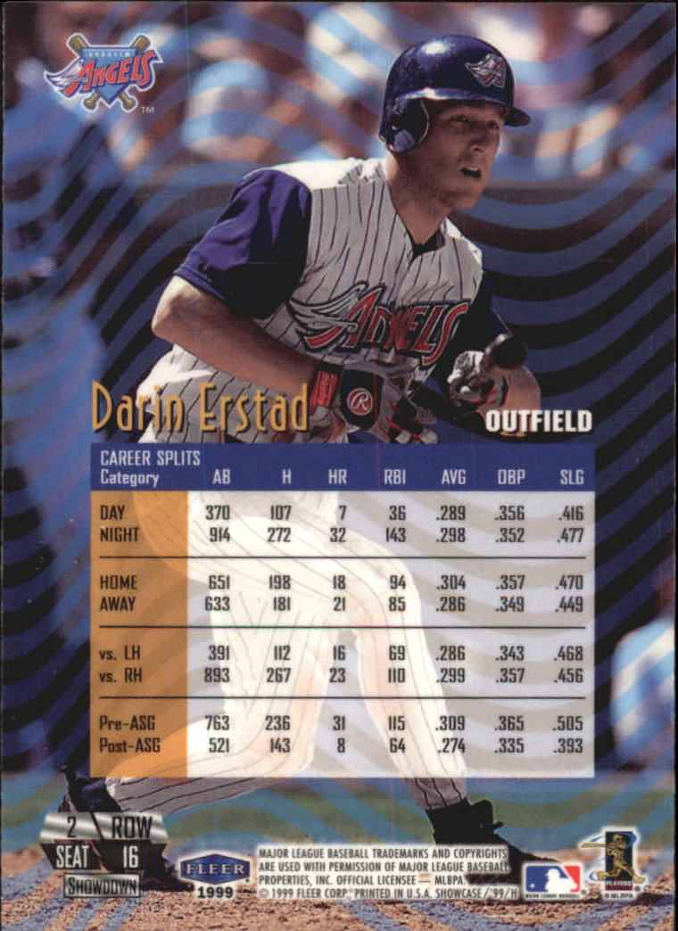 1999 Flair Showcase (Fleer) Baseball "Row 2" Parallel Cards - Picture 5 of 59