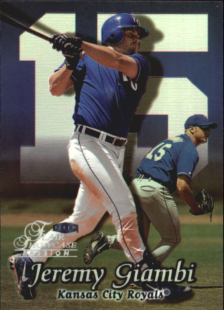 1999 Flair Showcase (Fleer) Baseball "Row 2" Parallel Cards - Picture 10 of 59