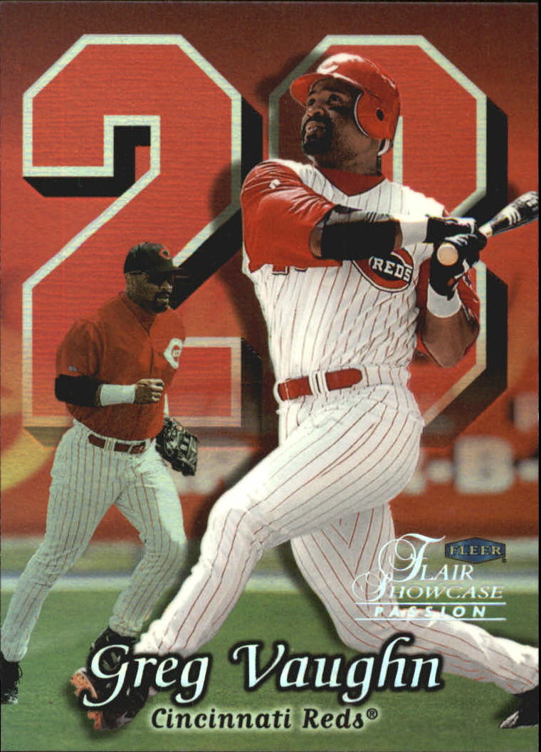 1999 Flair Showcase (Fleer) Baseball "Row 2" Parallel Cards - Picture 18 of 59