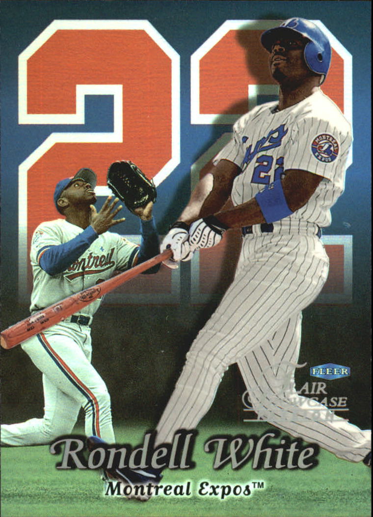 1999 Flair Showcase (Fleer) Baseball "Row 2" Parallel Cards - Picture 24 of 59