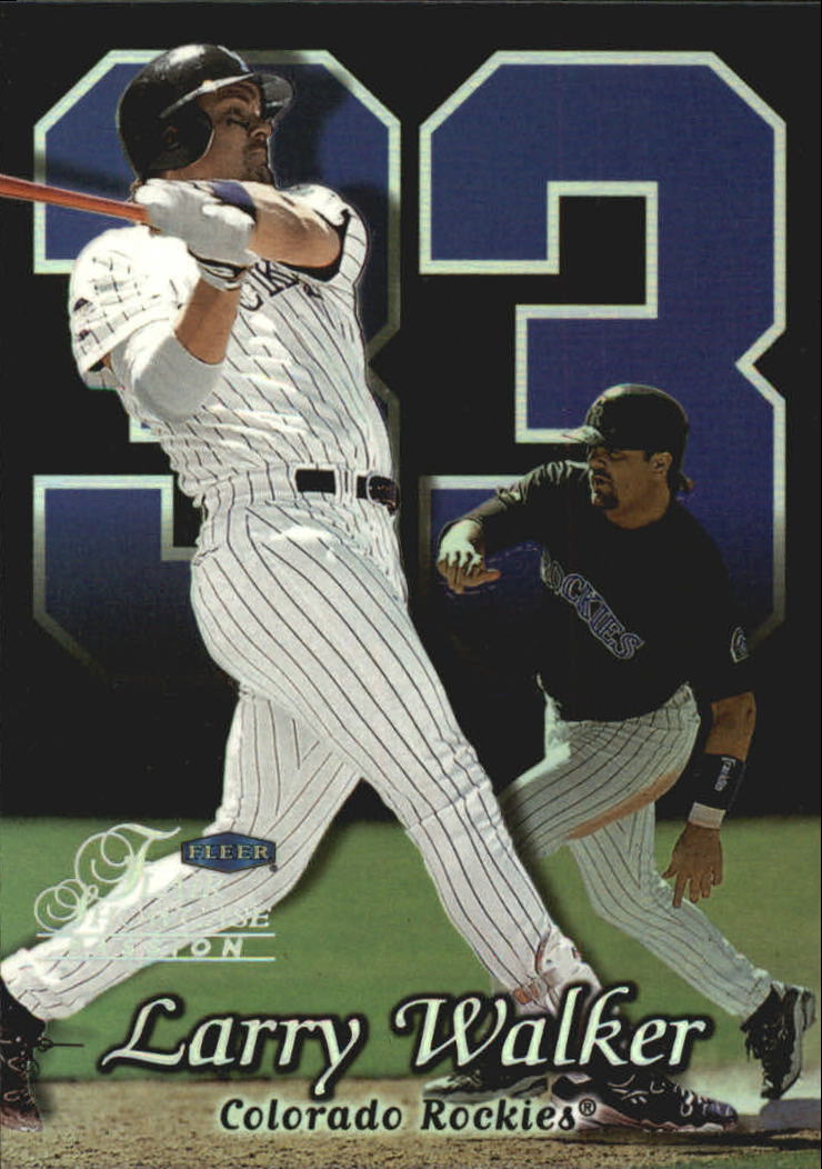 1999 Flair Showcase (Fleer) Baseball "Row 2" Parallel Cards - Picture 28 of 59