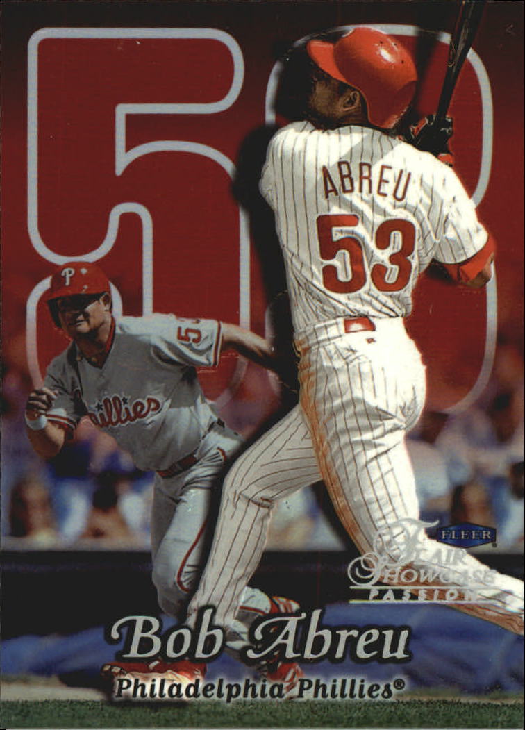 1999 Flair Showcase (Fleer) Baseball "Row 2" Parallel Cards - Picture 34 of 59