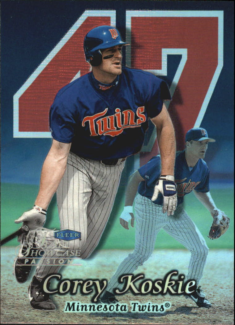 1999 Flair Showcase (Fleer) Baseball "Row 2" Parallel Cards - Picture 36 of 59