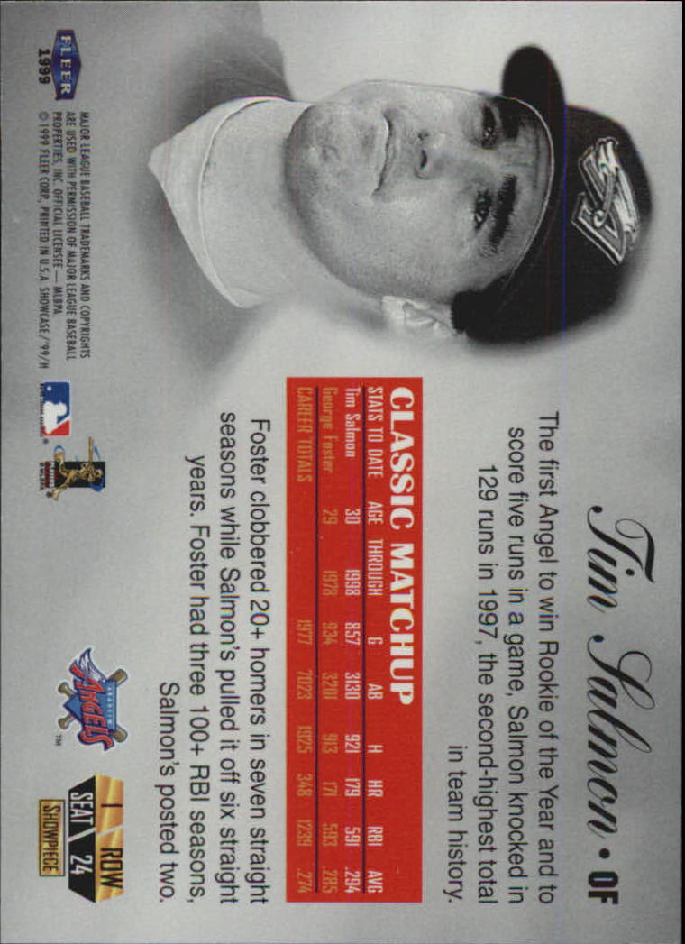 1999 Flair Showcase (Fleer) Baseball "Row 1" Parallel Cards - Picture 3 of 27
