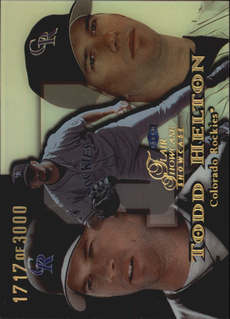 1999 Flair Showcase (Fleer) Baseball "Row 1" Parallel Cards - Picture 10 of 27