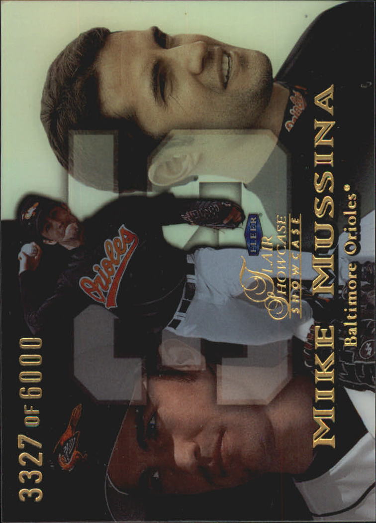 1999 Flair Showcase (Fleer) Baseball "Row 1" Parallel Cards - Picture 18 of 27