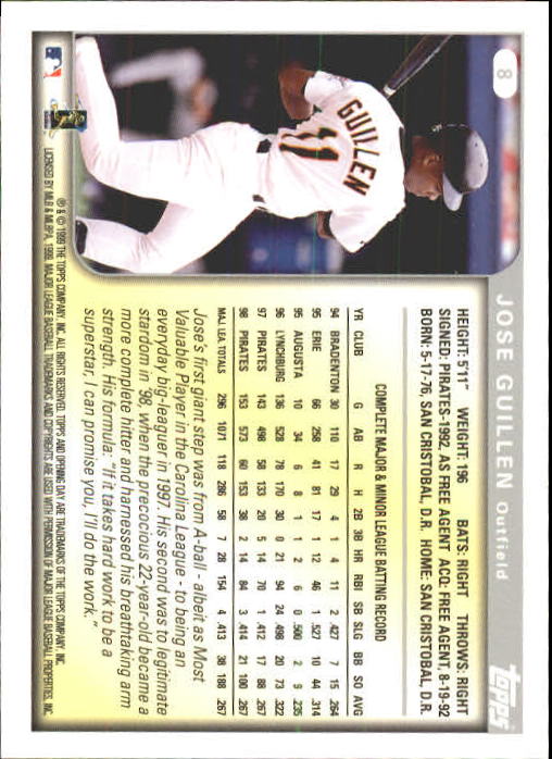 1999 Topps Opening Day Baseball - Picture 11 of 141