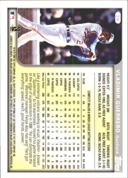 1999 Topps Opening Day Baseball - Picture 41 of 141