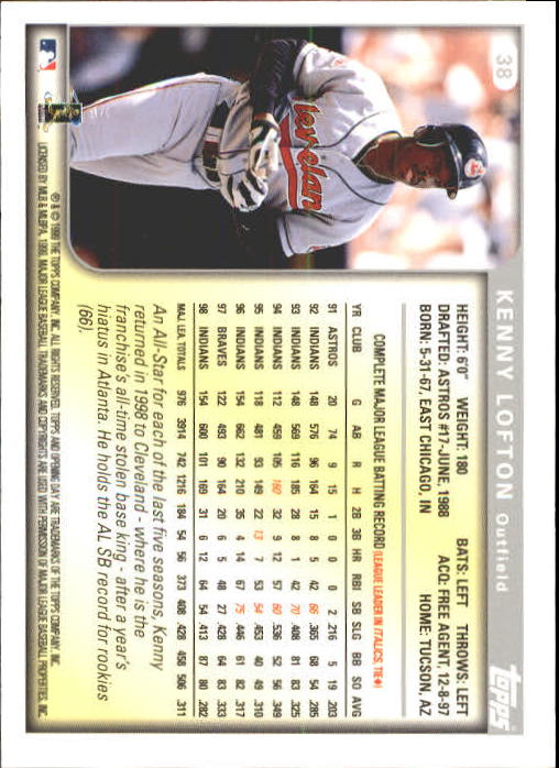 1999 Topps Opening Day Baseball - Picture 43 of 141