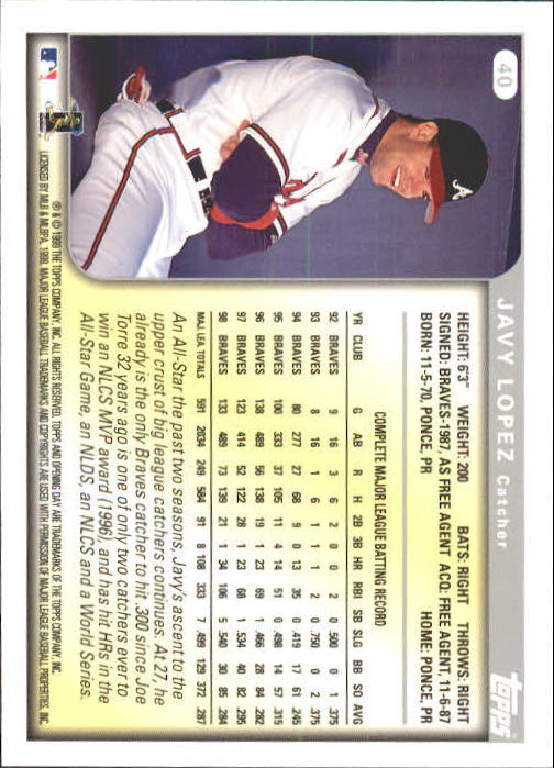 1999 Topps Opening Day Baseball - Picture 45 of 141