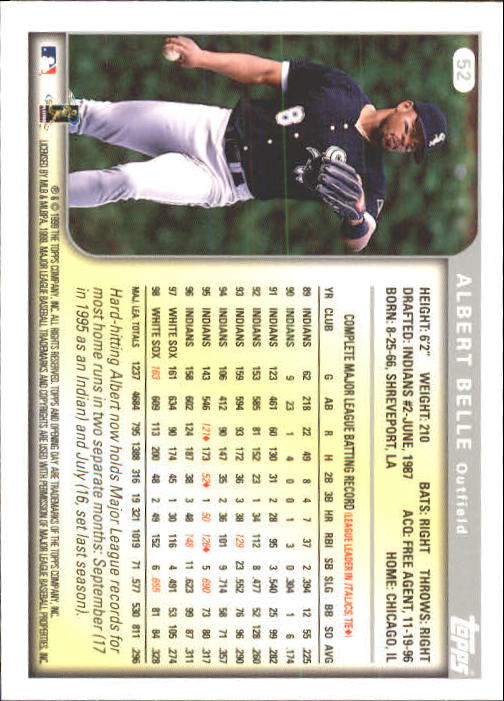 1999 Topps Opening Day Baseball - Picture 53 of 141