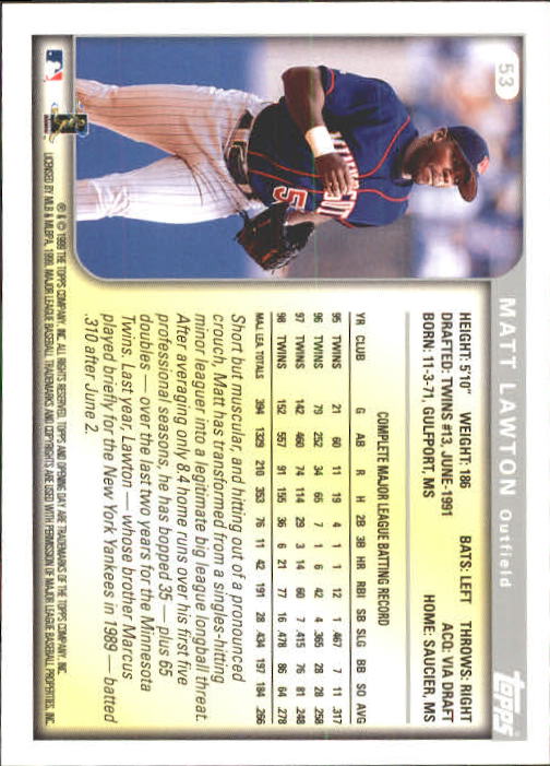 1999 Topps Opening Day Baseball - Picture 55 of 141