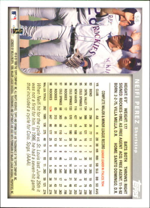 1999 Topps Opening Day Baseball - Picture 59 of 141