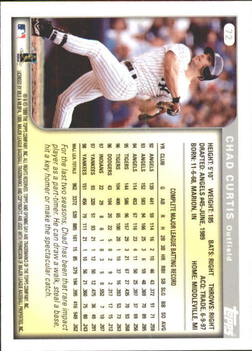 1999 Topps Opening Day Baseball - Picture 71 of 141