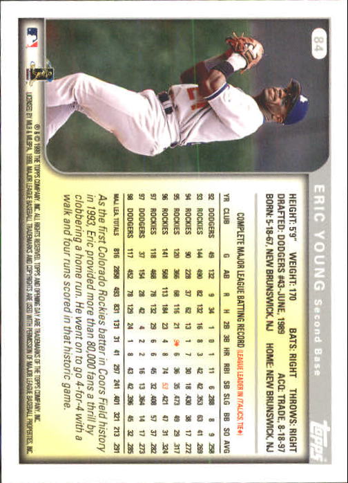 1999 Topps Opening Day Baseball - Picture 87 of 141