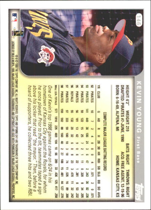 1999 Topps Opening Day Baseball - Picture 129 of 141