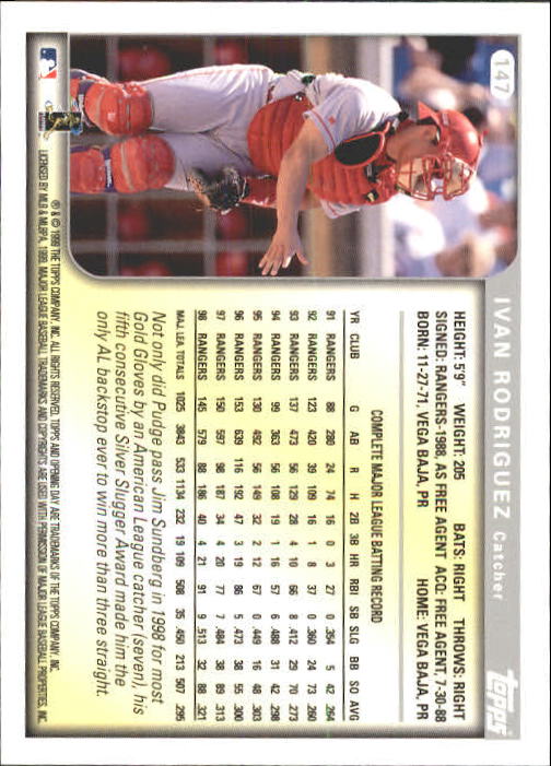 1999 Topps Opening Day Baseball - Picture 131 of 141