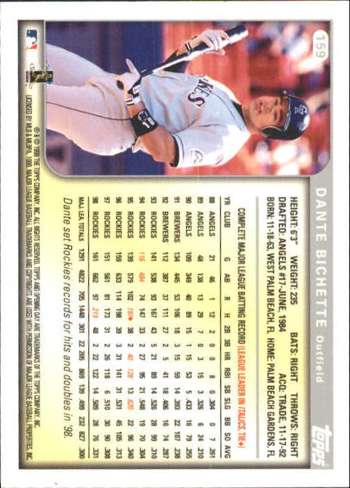 1999 Topps Opening Day Baseball - Picture 139 of 141
