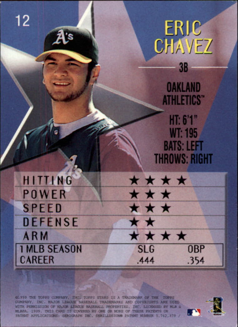 1999 Topps Stars Baseball - Picture 9 of 457
