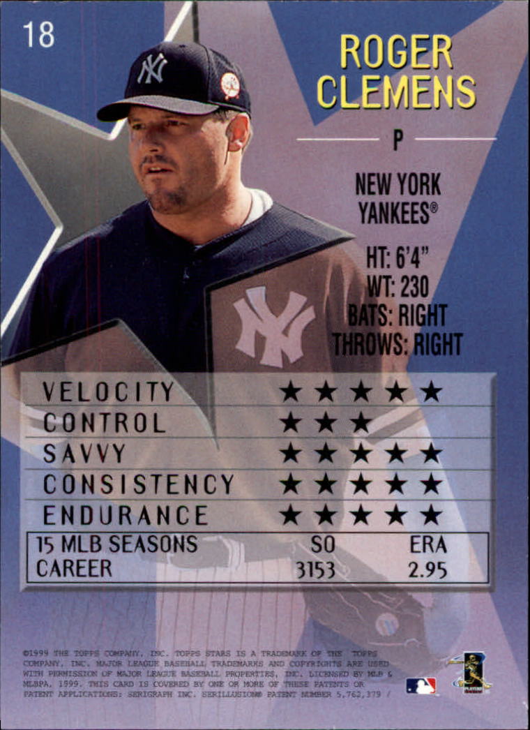 1999 Topps Stars Baseball - Picture 17 of 457