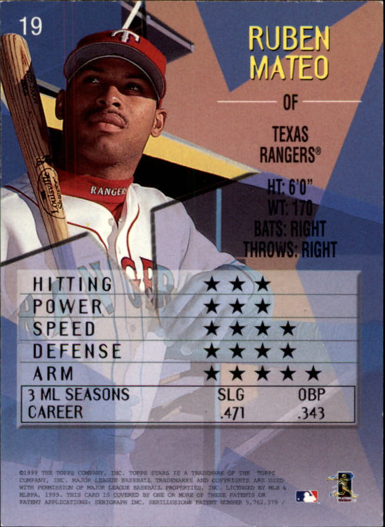 1999 Topps Stars Baseball - Picture 19 of 457