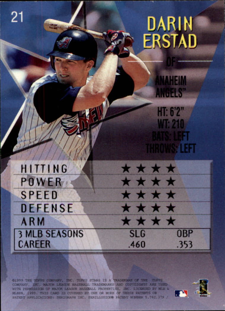 1999 Topps Stars Baseball - Picture 21 of 457