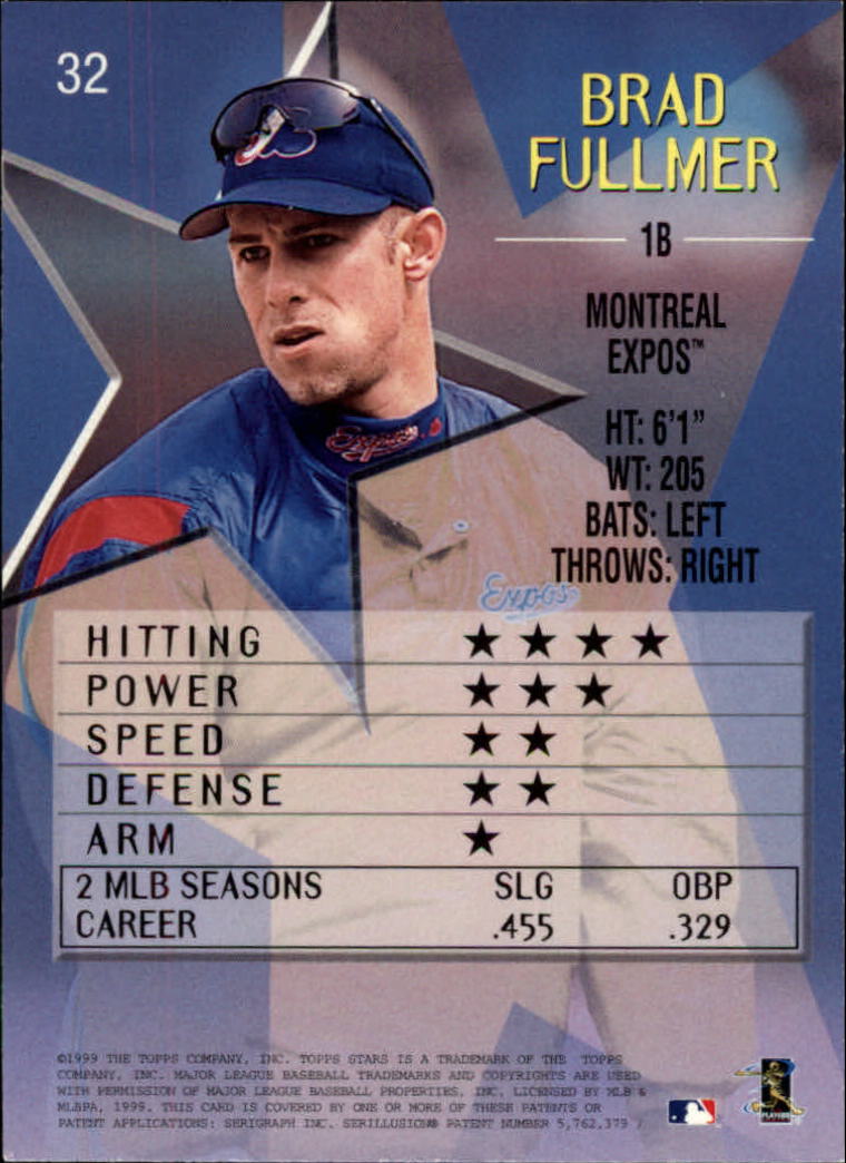 1999 Topps Stars Baseball - Picture 31 of 457