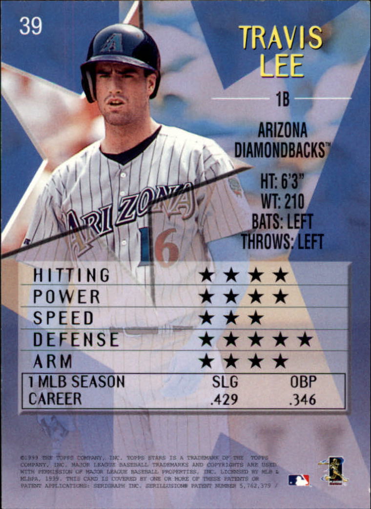 1999 Topps Stars Baseball - Picture 37 of 457