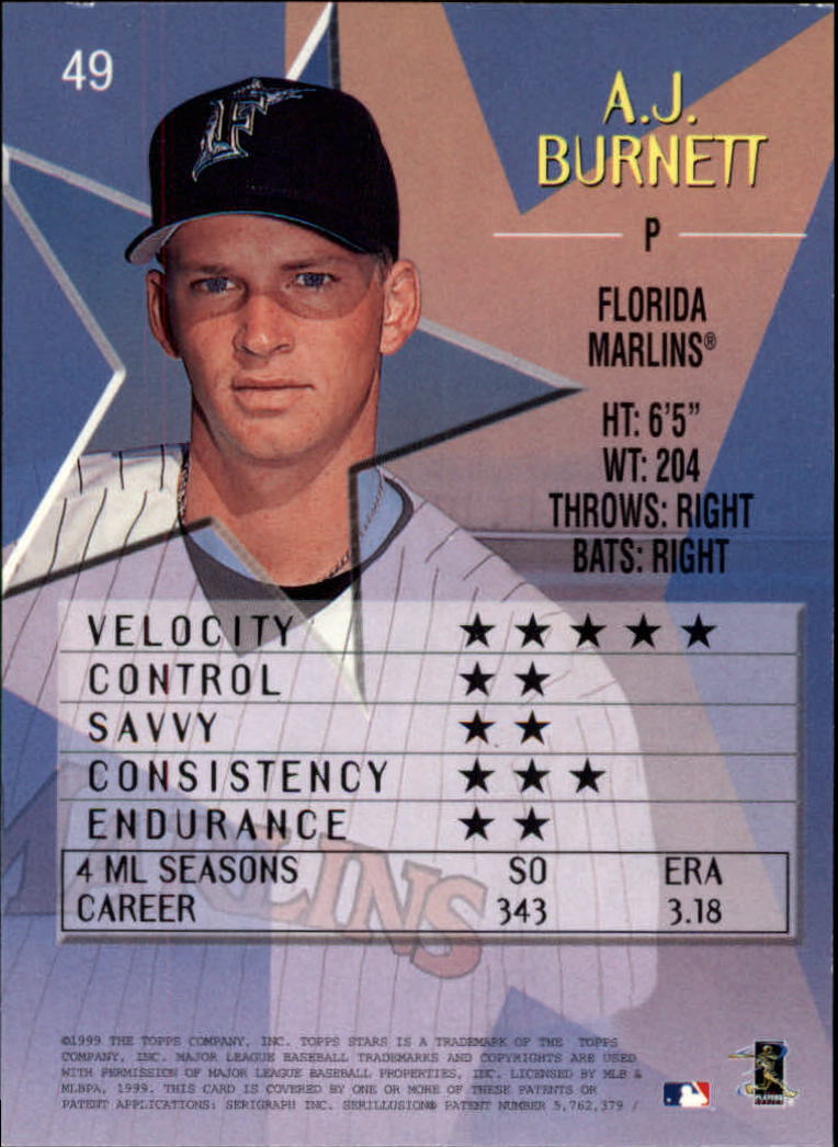 1999 Topps Stars Baseball - Picture 45 of 457